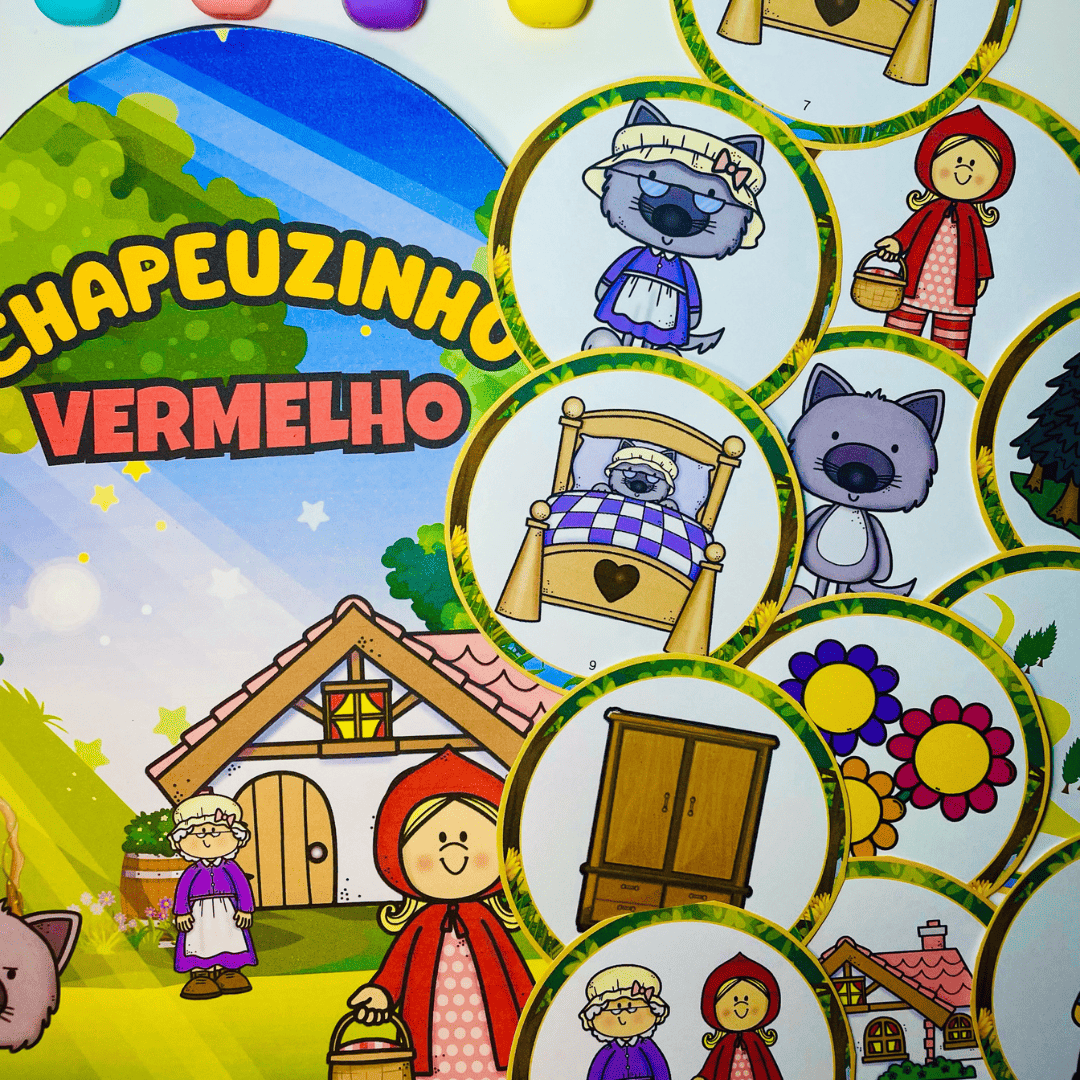 História na Luva - Chapeuzinho Vermelho