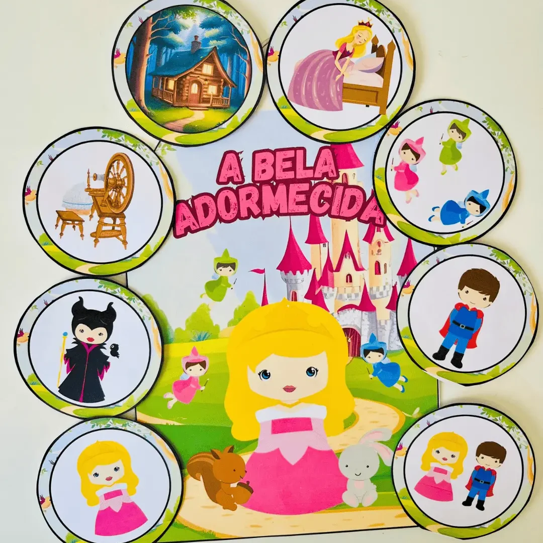 História na Luva - A Bela Adormecida