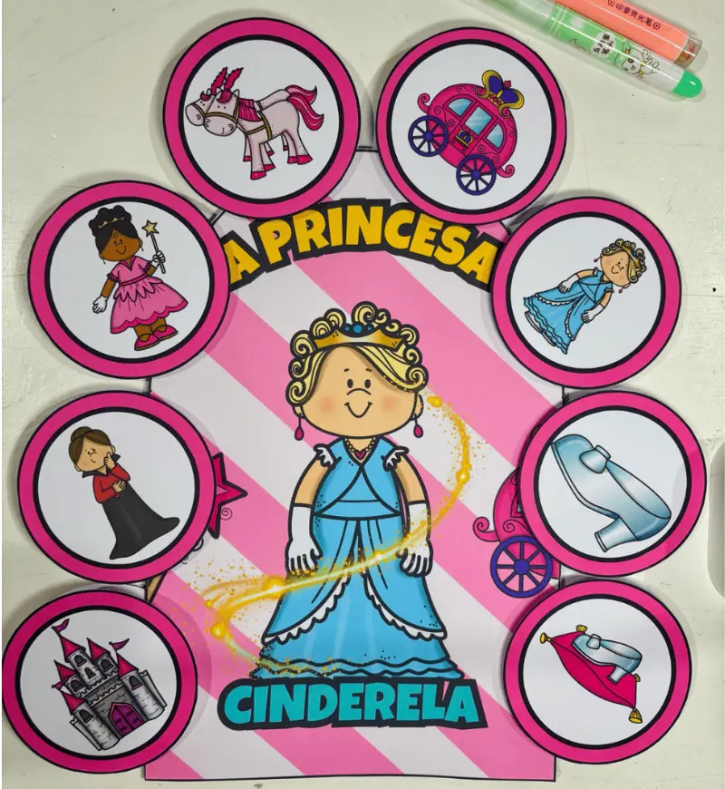História na Luva - A Princesa Cinderela