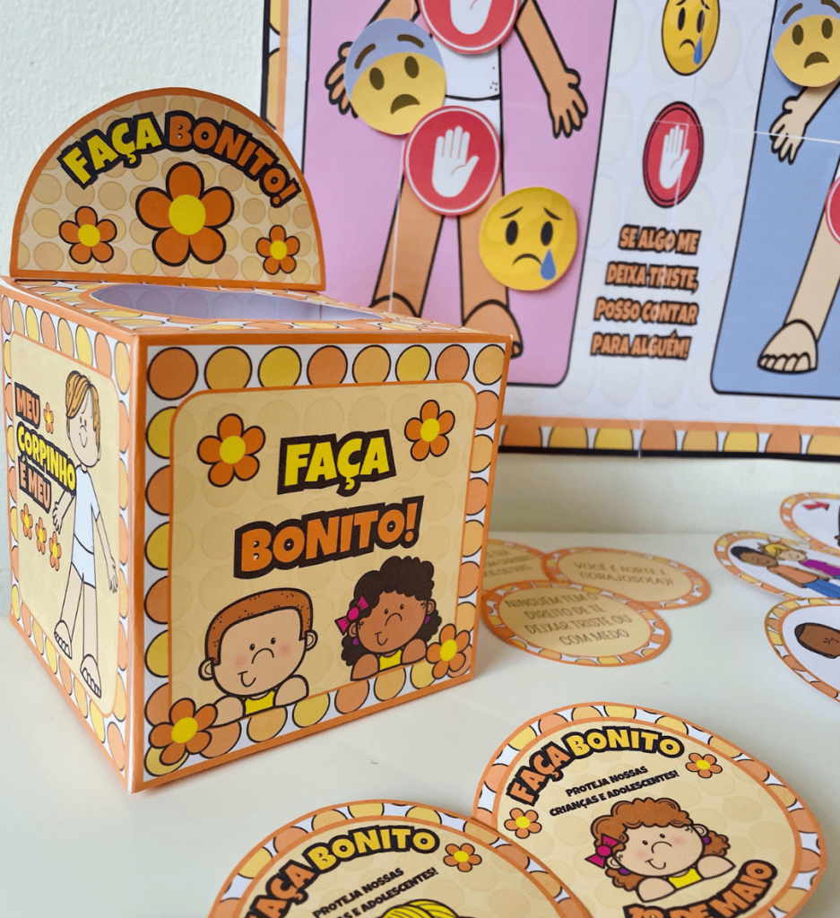 Kit Faça Bonito – Maio Laranja – Mundo Pedagógico: Atividades da Pro