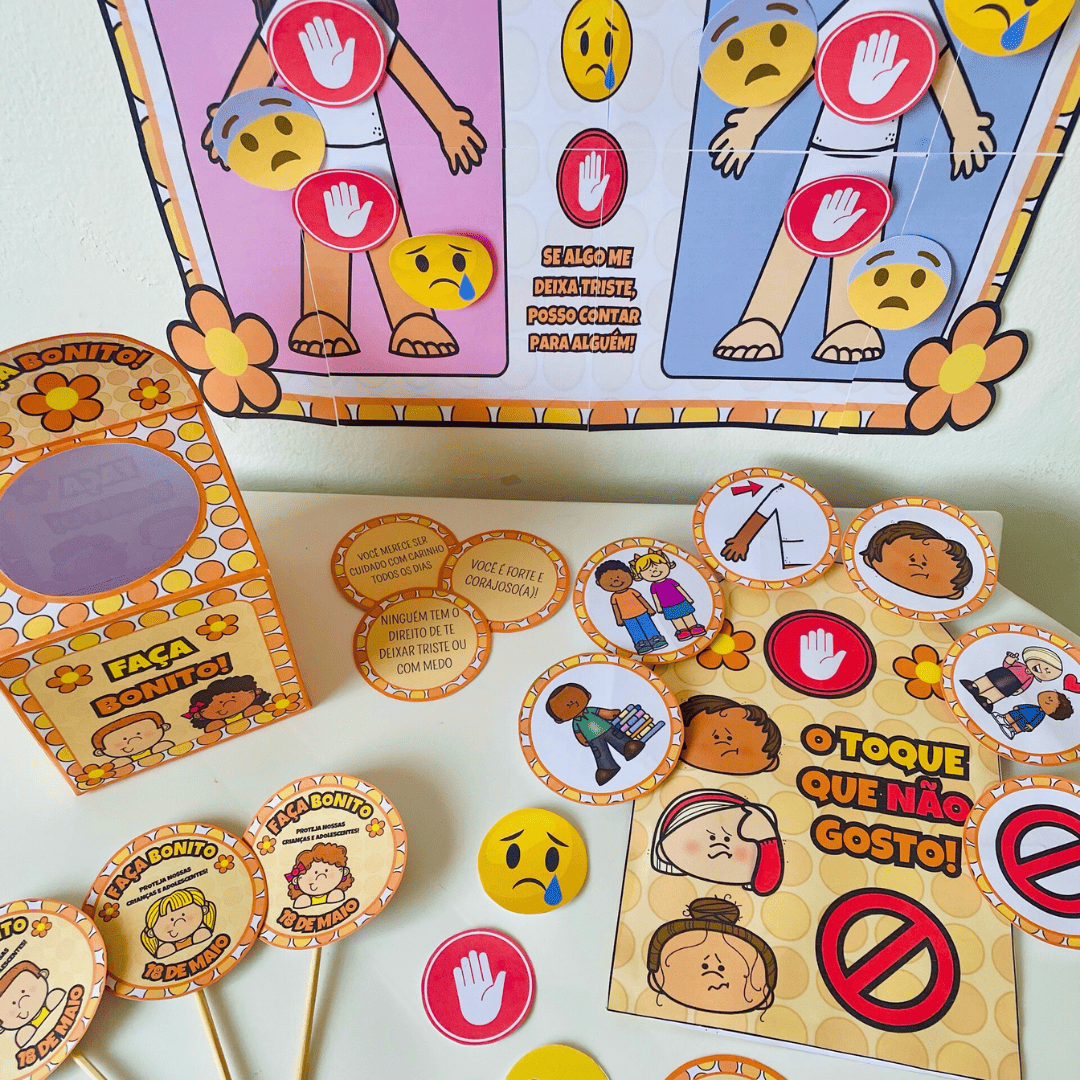 Kit Faça Bonito - Maio Laranja