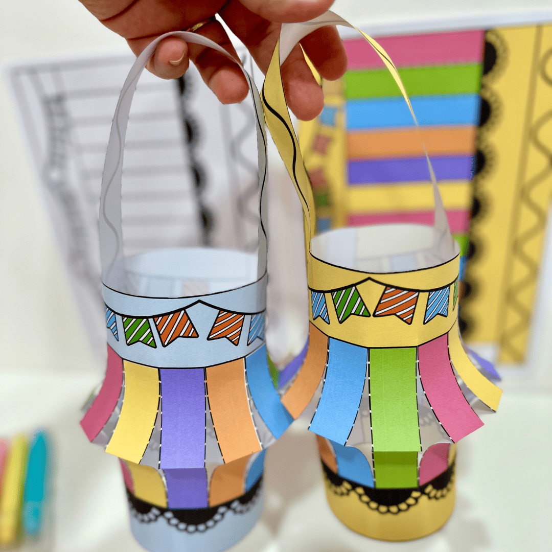 Balão 3D - Festa Junina