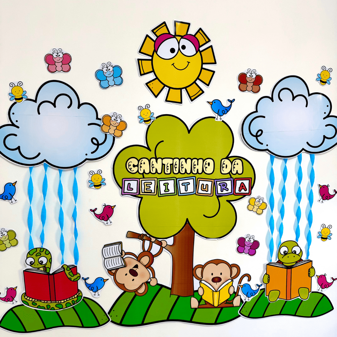 Painel Cantinho da Leitura