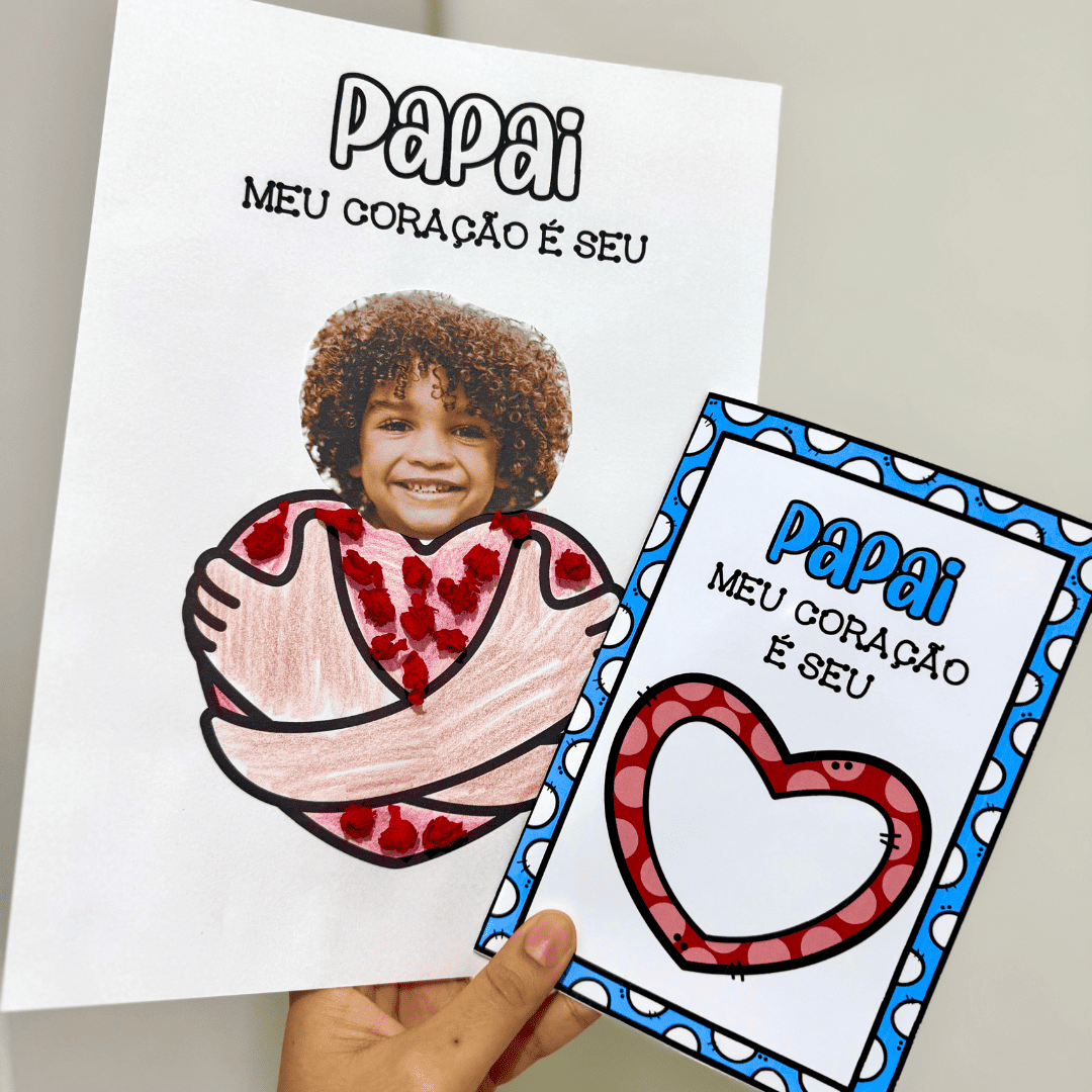 Kit Dia dos Pais: Meu Coração é Seu