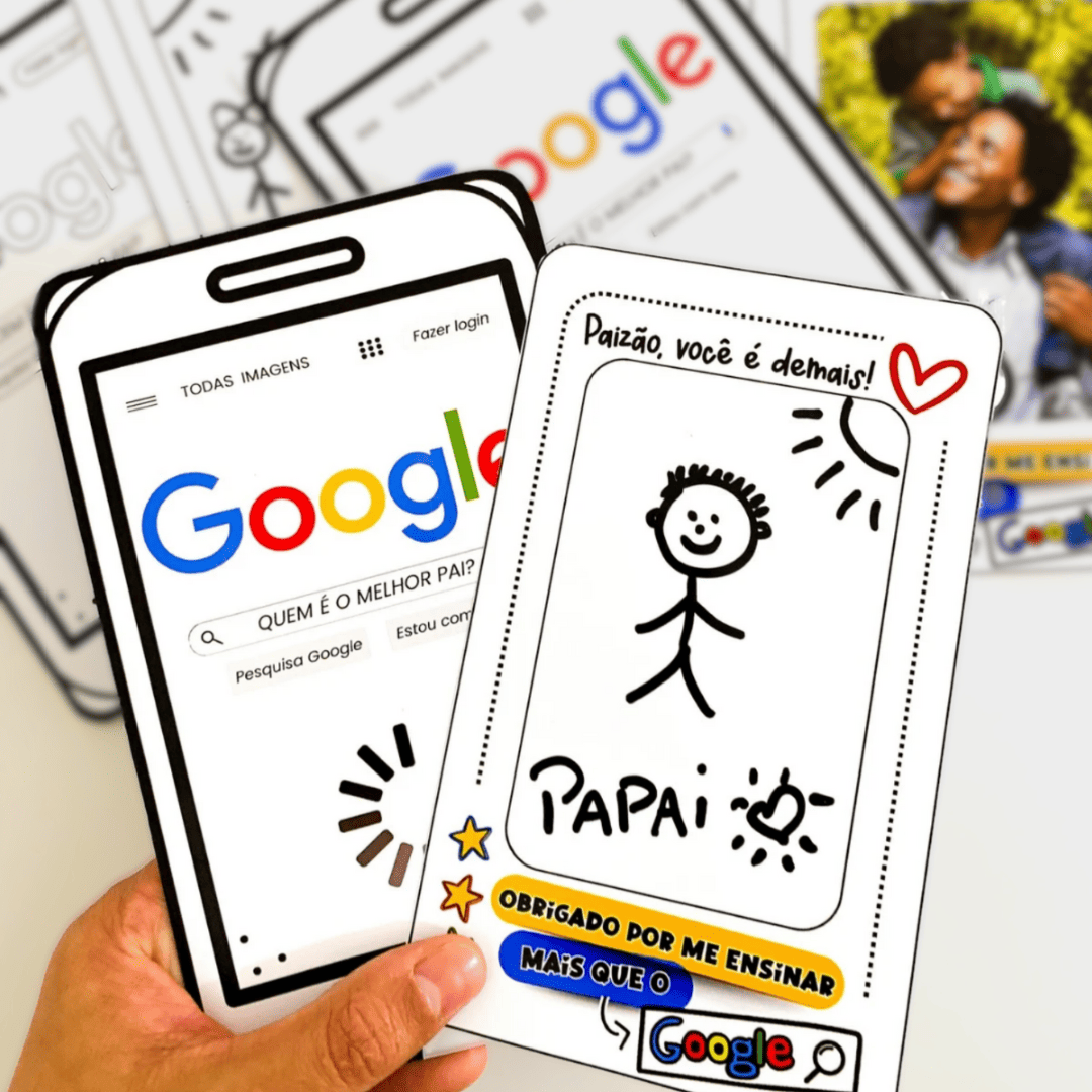 Cartão Dia dos Pais: Google