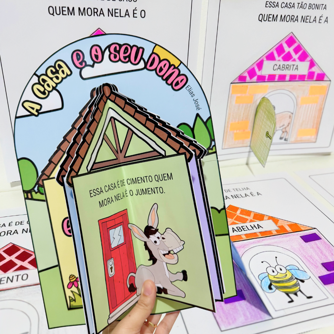 Kit A Casa e o Seu Dono (Livro + Atividades)