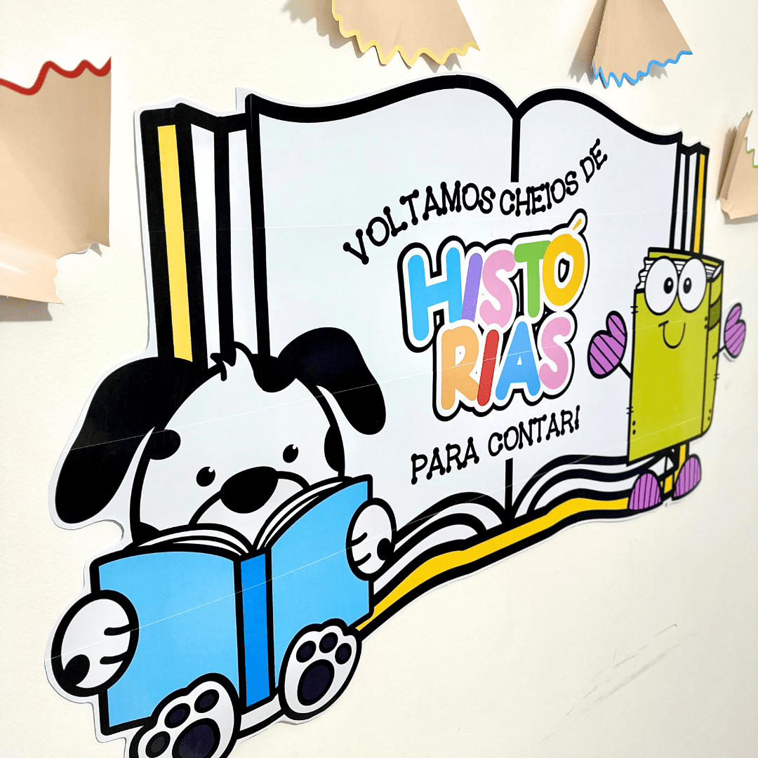 Painel Volta às Aulas - Histórias para Contar