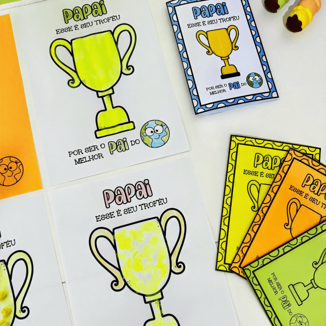 Kit Dia dos Pais: Troféu