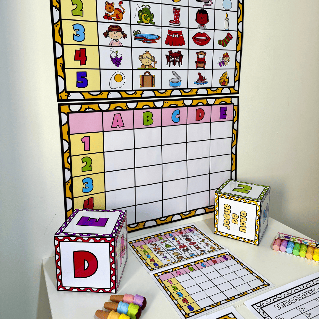 Ditado Sorteado - Sílabas Simples