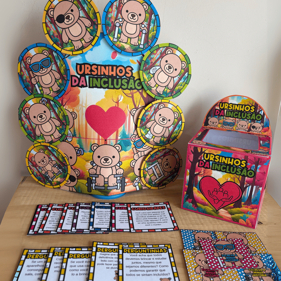 Kit Ursinhos da Inclusão