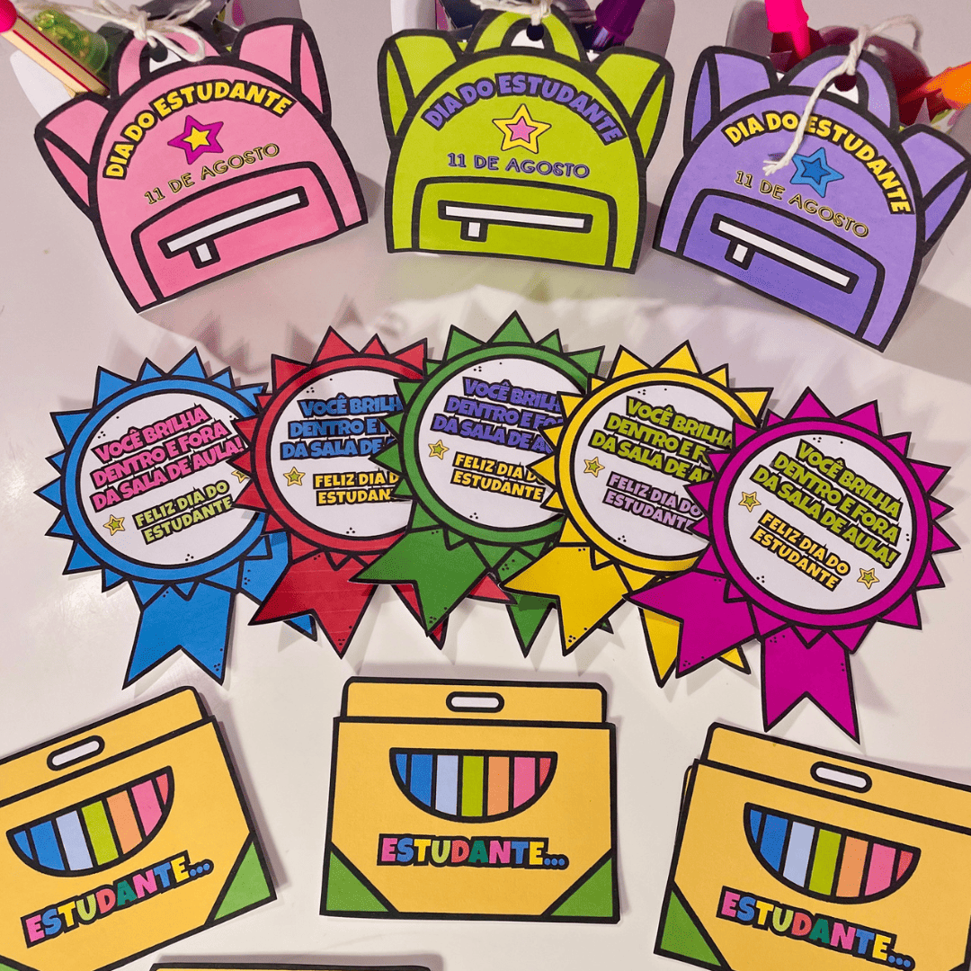 Lembrancinhas Dia do Estudante
