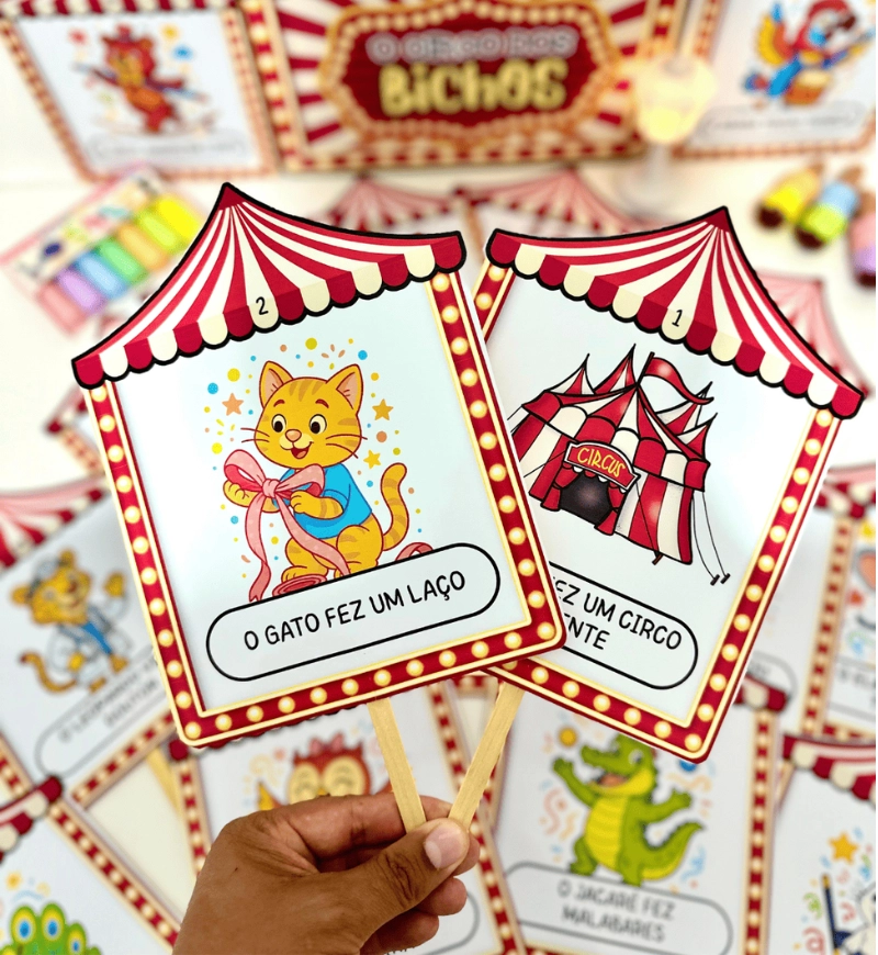 História Rimada - O Circo dos Bichos