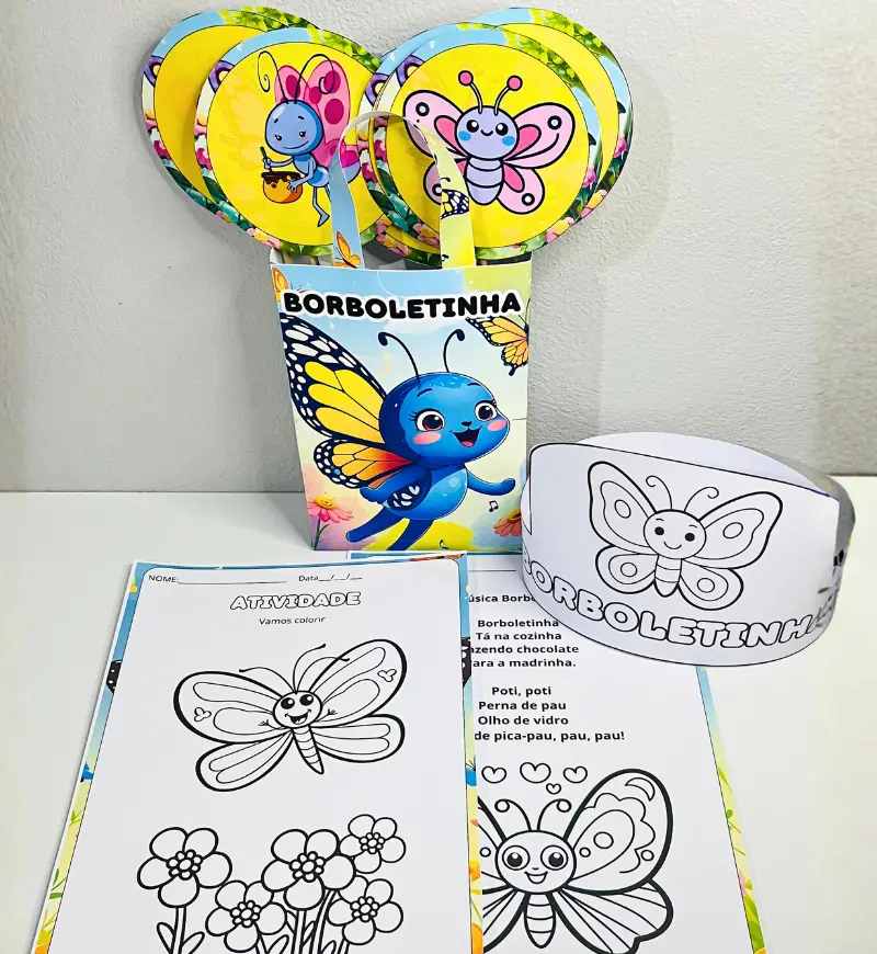 Sacola Musical Borboletinha