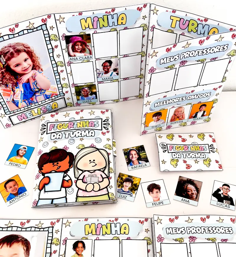 Álbum de Figurinhas da Turma