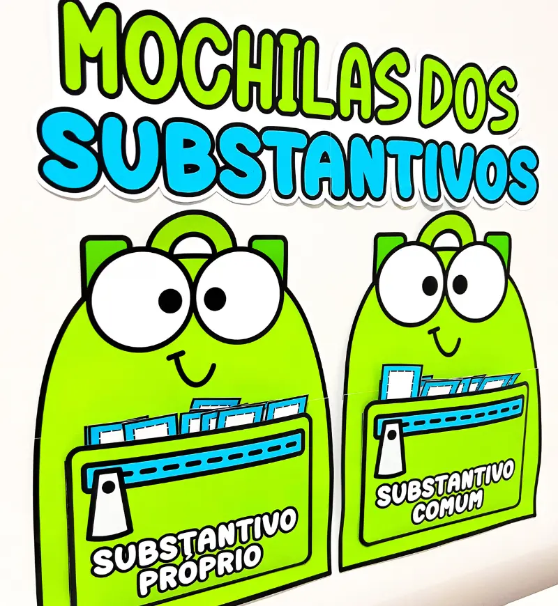 Mochilas dos Substantivos