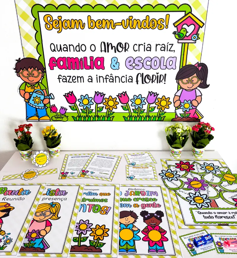Kit Reunião de Pais - Florescer
