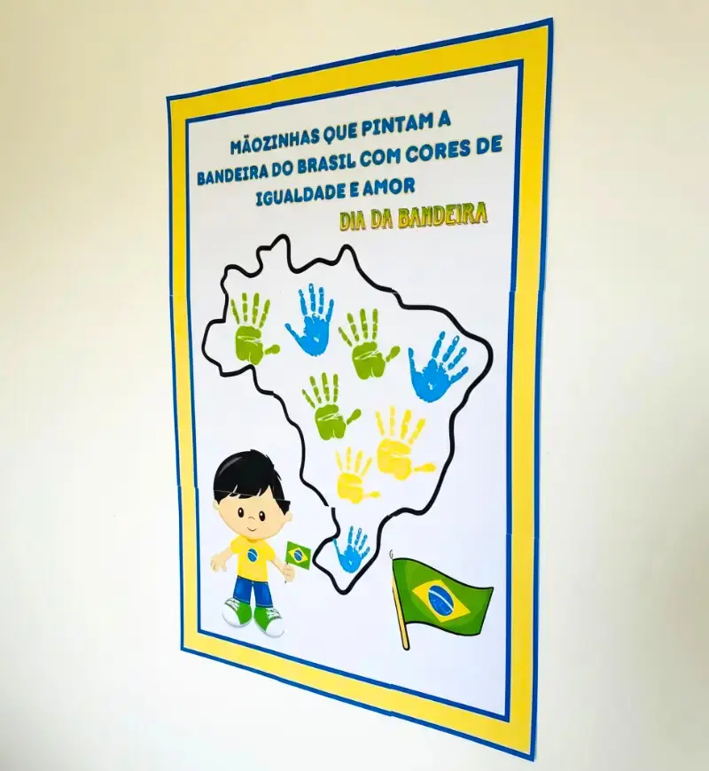 Painel Interativo Dia da Bandeira