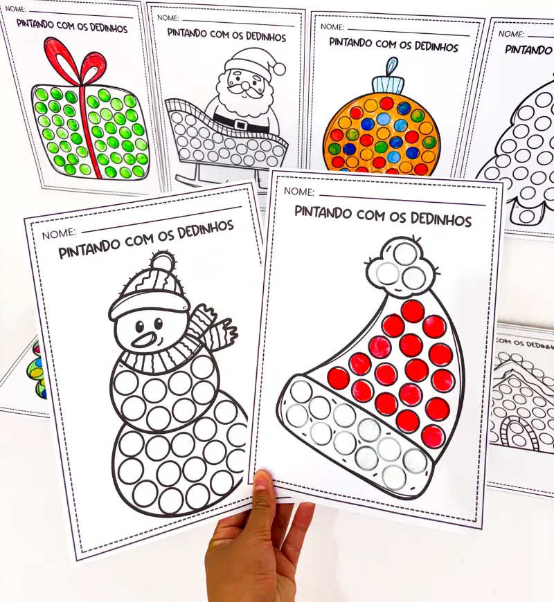 Pintura Sensorial - Natal