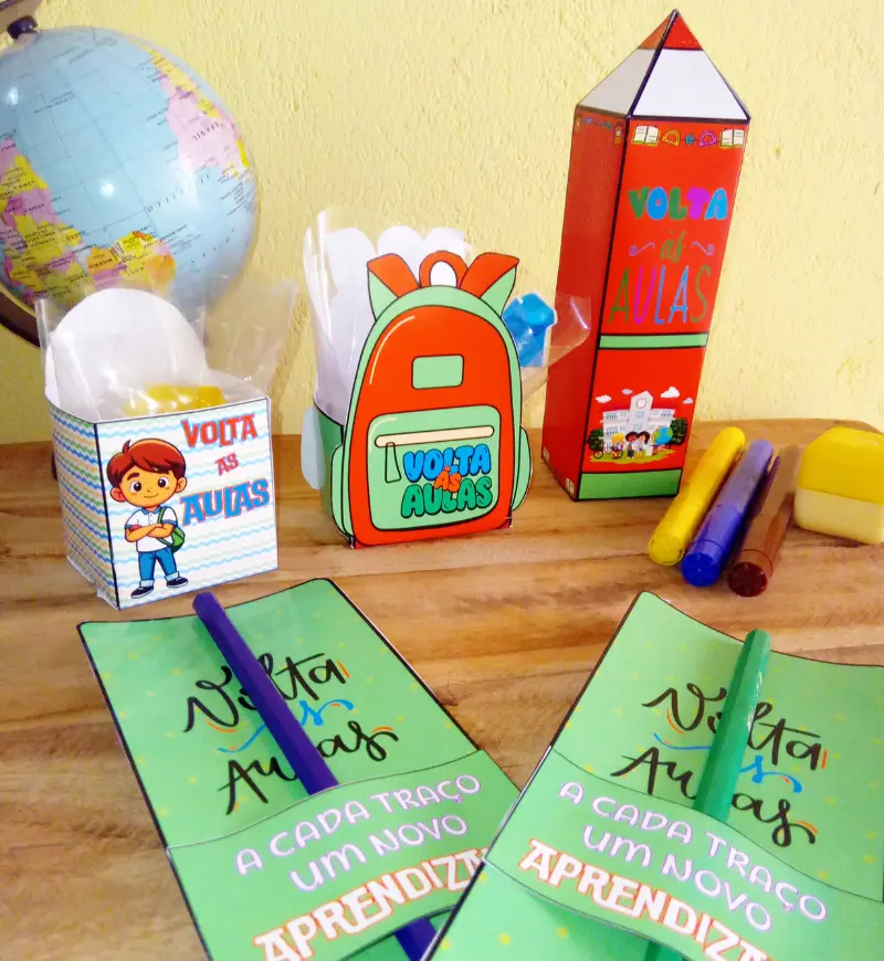 Lembrancinhas Volta às Aulas