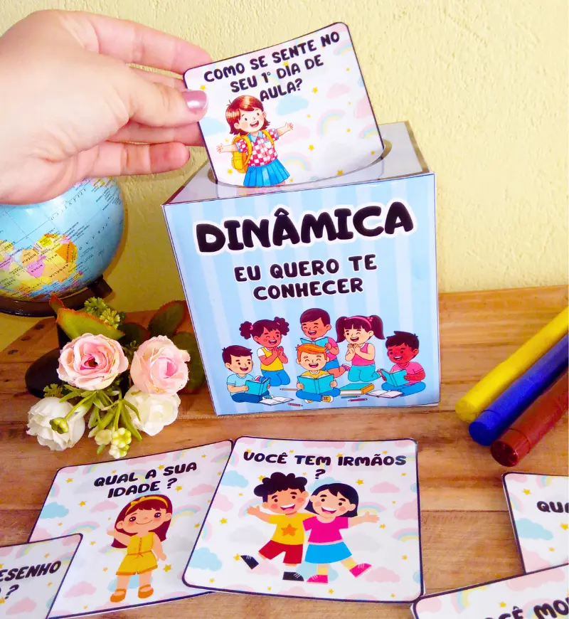 Dinâmica Quero te Conhecer
