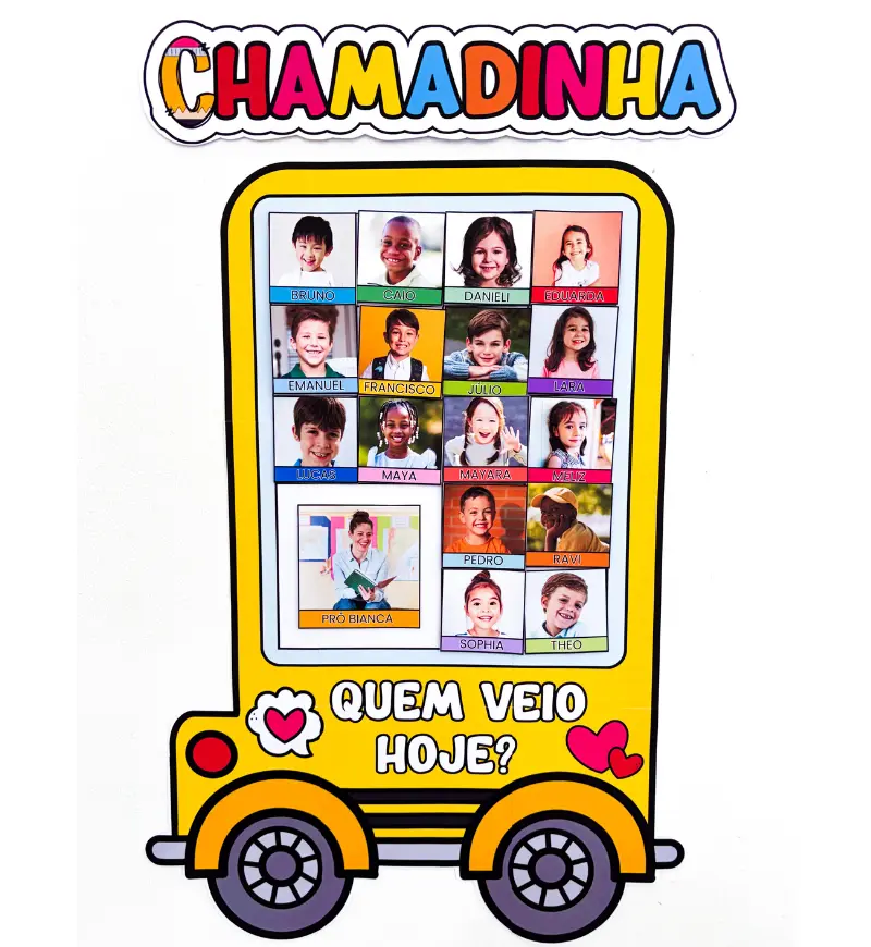 Chamadinha com Foto - Ônibus