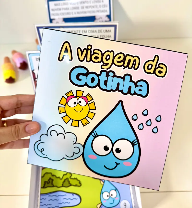 História na Caixa - A Viagem da Gotinha