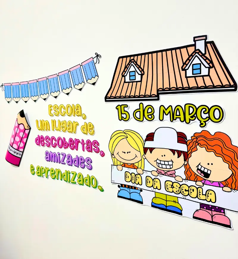 Mural Dia da Escola