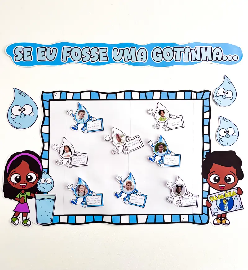 Painel Se Eu Fosse uma Gotinha