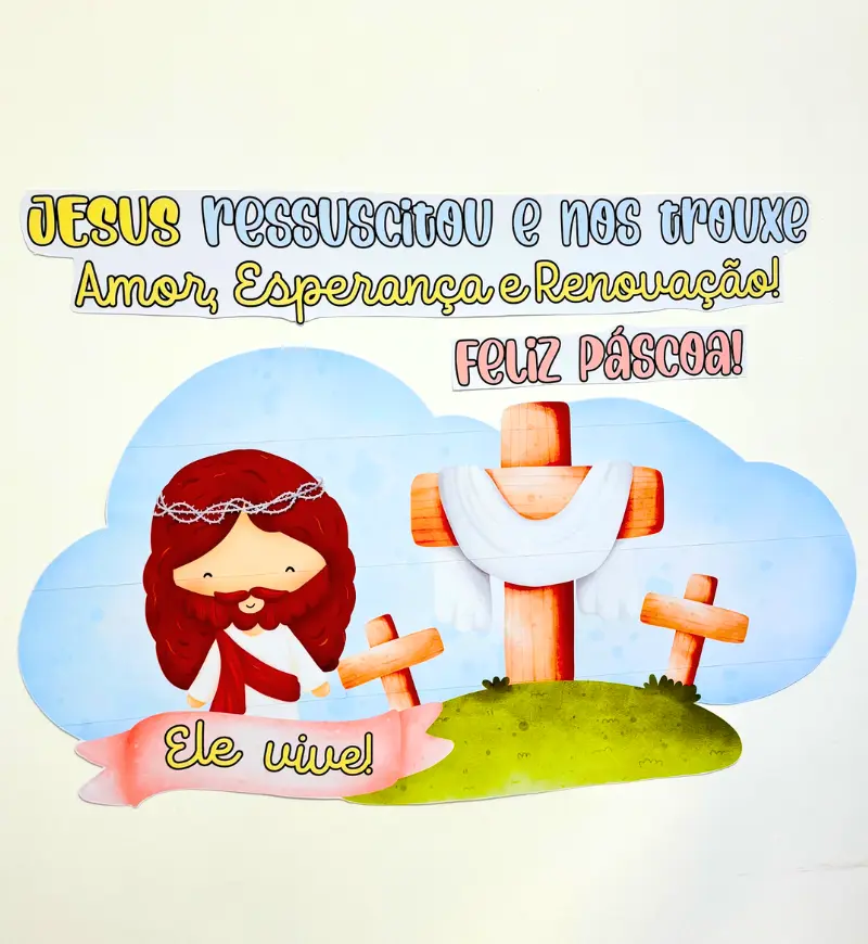 Painel Páscoa Cristã