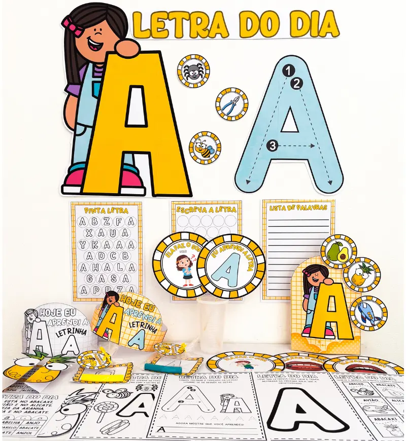 Kit Letra A