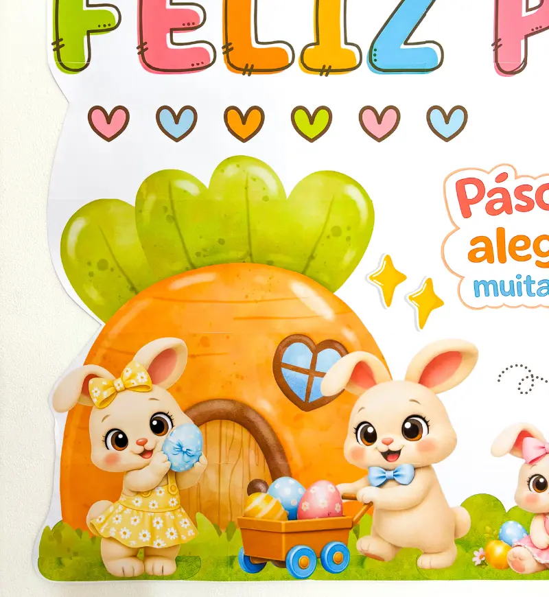 Painel Páscoa dos Coelhos
