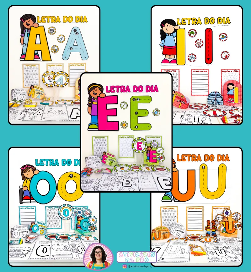 Combo Trabalhando as Vogais