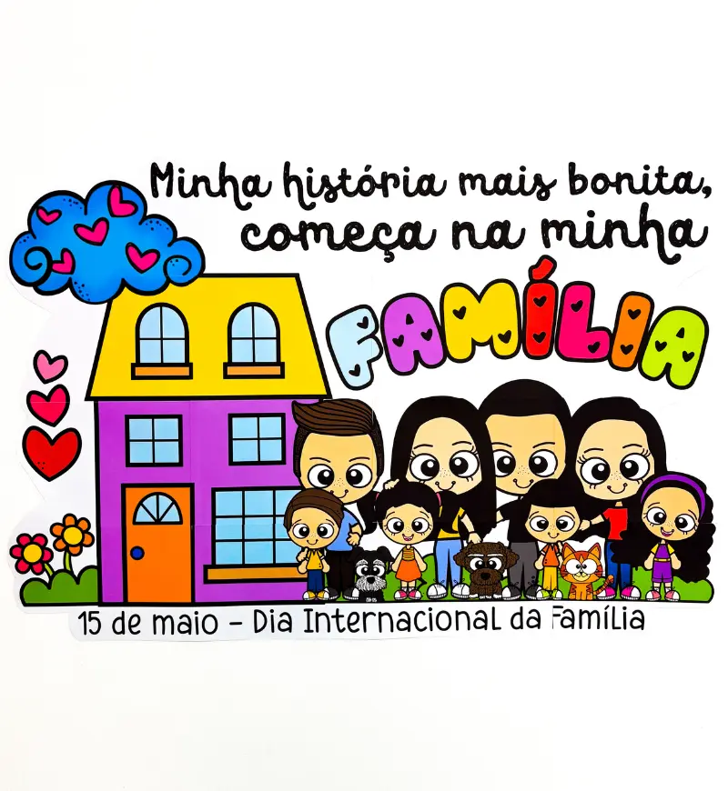 Painel Dia da Família - Minha História