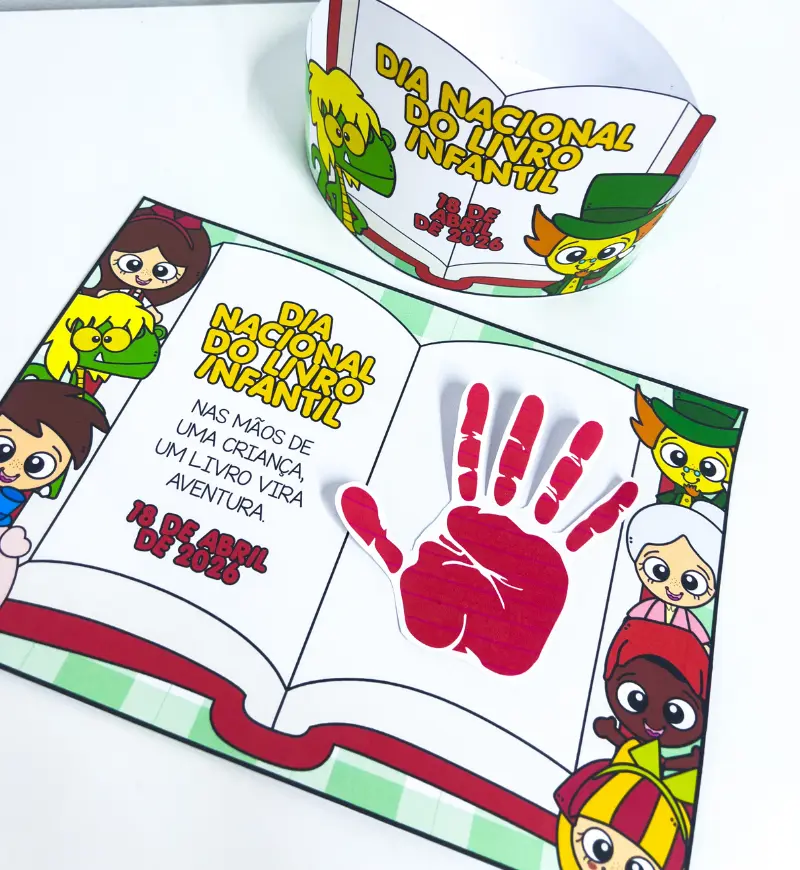 Lembrancinhas Dia do Livro Infantil