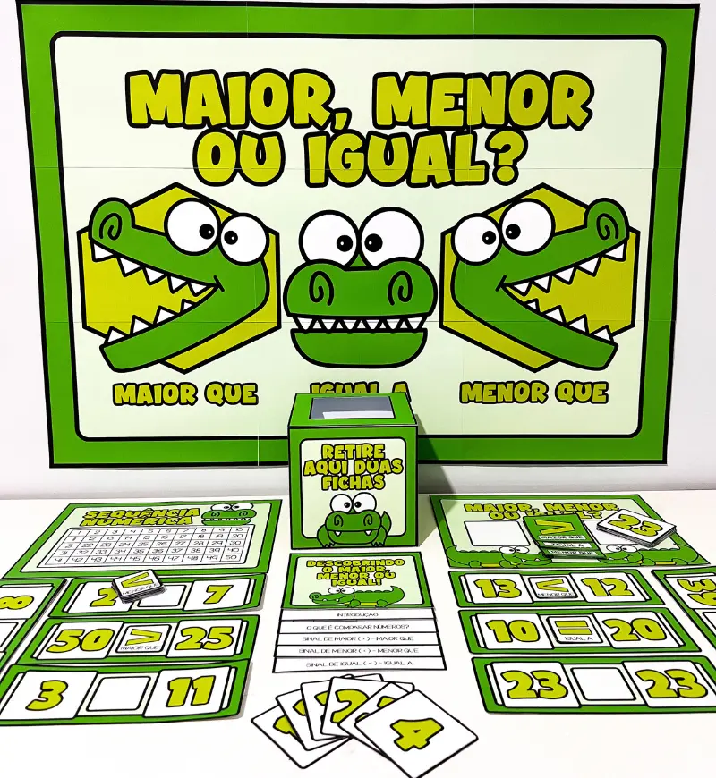 Kit Maior, Menor ou Igual