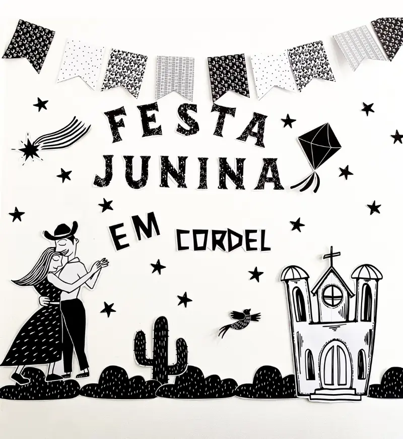 Kit Festa Junina em Cordel