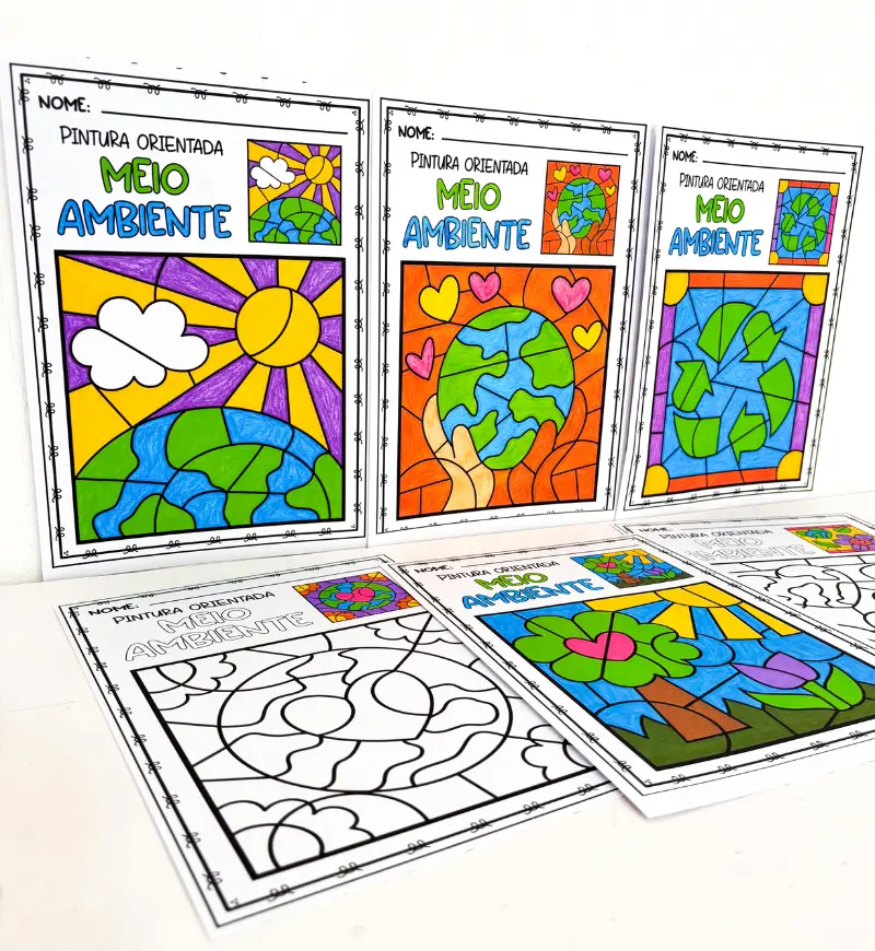 Pintura Orientada - Meio Ambiente