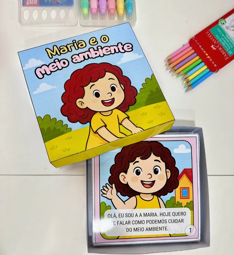 Maria e o Meio Ambiente - História na Caixa