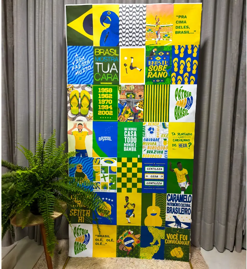 Painel Lambe-Lambe Brasilidades