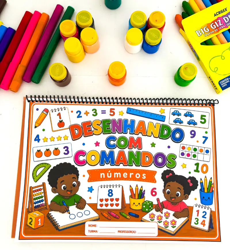 Desenhando com Comando - Números