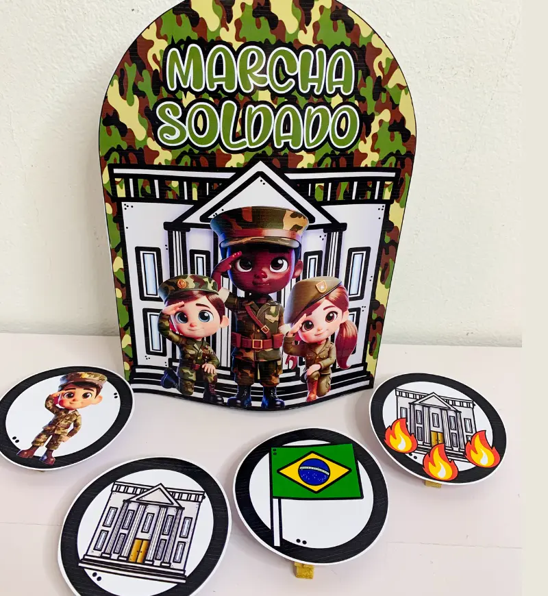 Luva Musical - Marcha Soldado