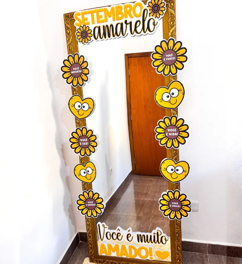 Espelho das Afirmações - Setembro Amarelo