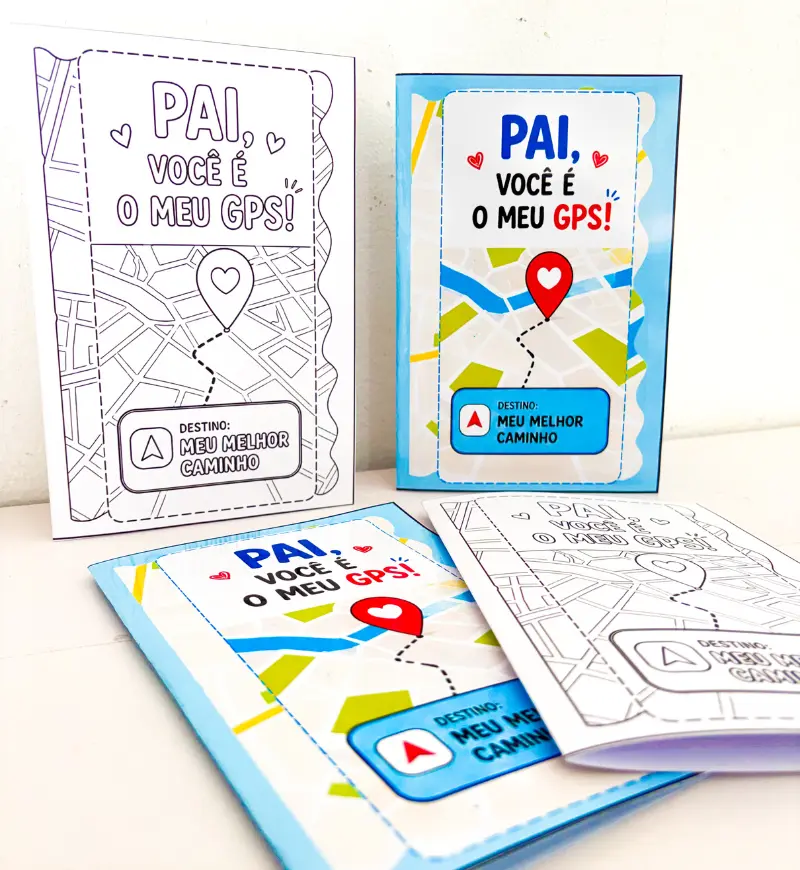 Cartão Dia dos Pais - GPS