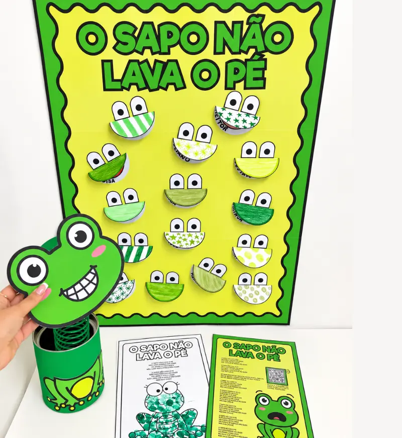Kit O Sapo Não Lava o Pé | Cantiga