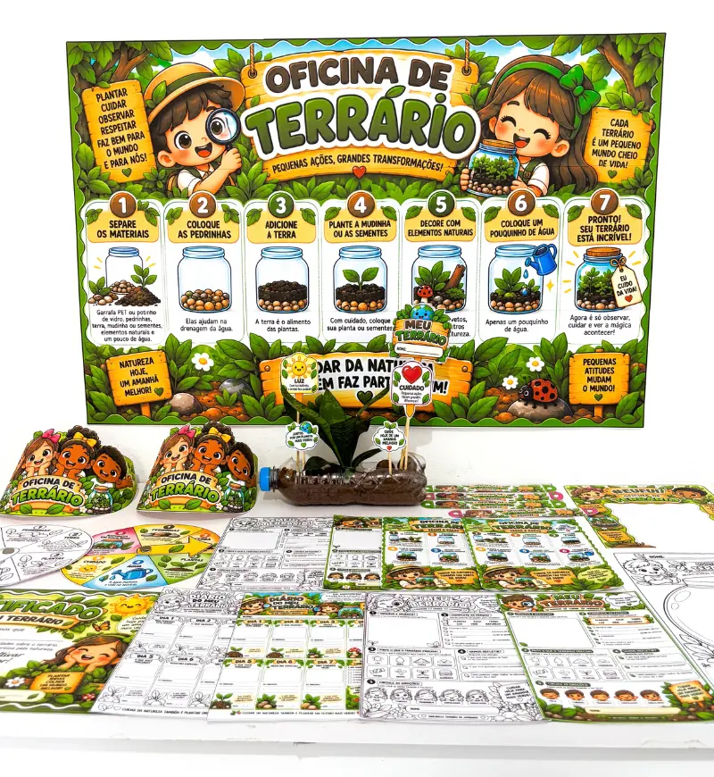 Oficina de Terrário | Meio Ambiente