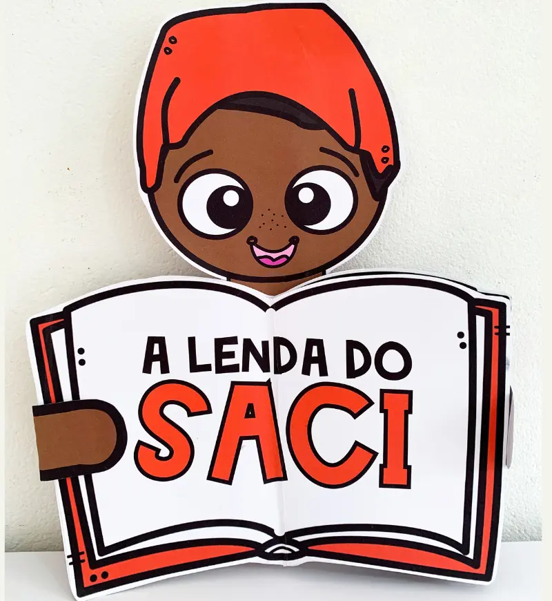 Livro 3D - A Lenda do Saci
